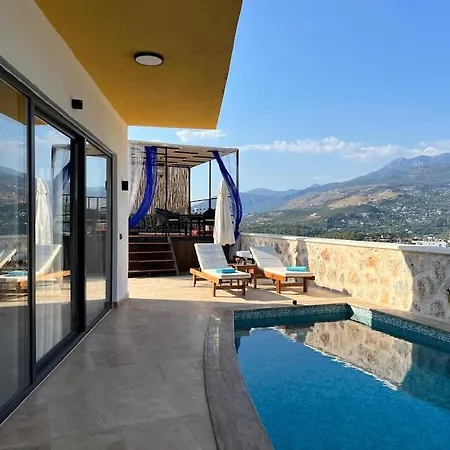 Villa Kas'ta Barbeku Alanli, 4 Kisilik Villa-awz175 Kaş