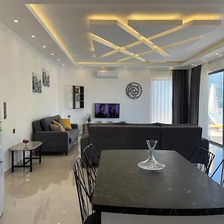 Villa Kas'ta Barbeku Alanli, 4 Kisilik Villa-awz175 Kaş